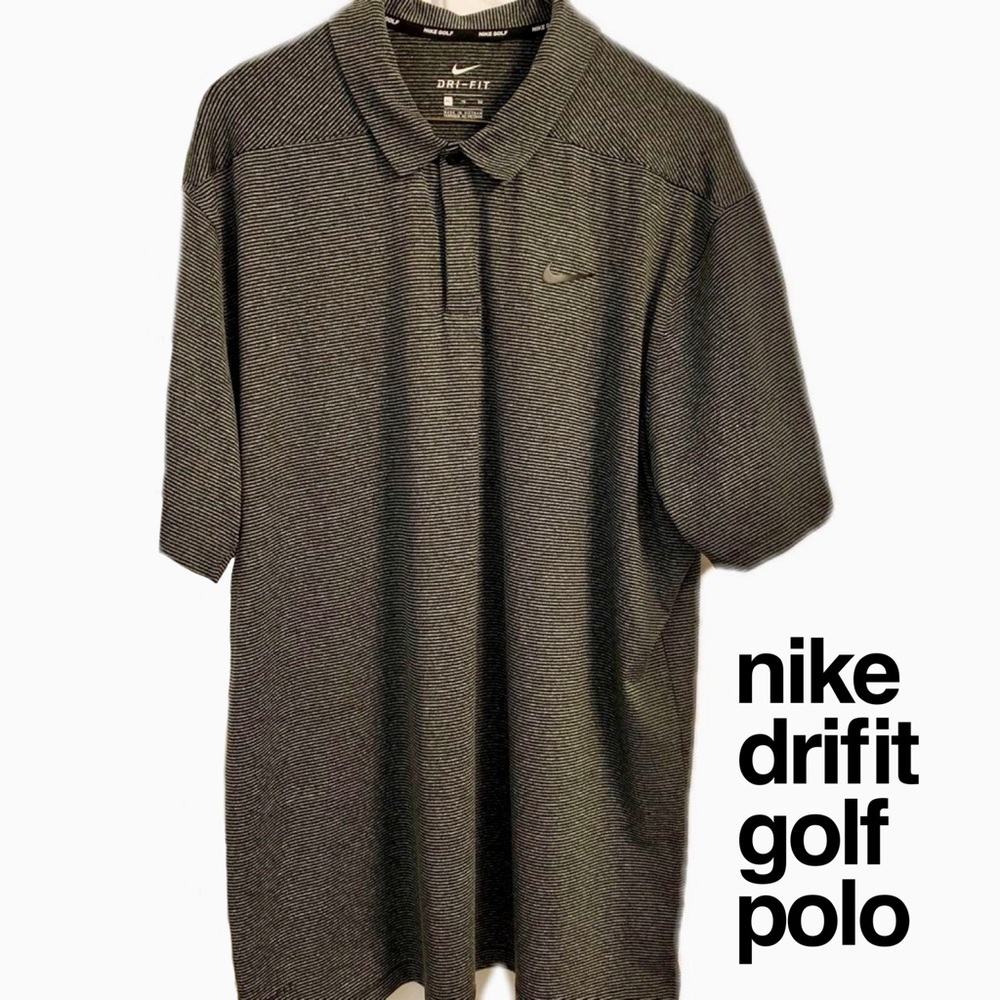 Nike Golf Dri-Fit Polo Stripped XL